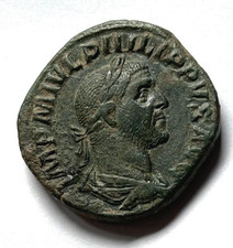 Impero romano sesterzio usato  Pescia