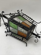 Vintage porch lantern for sale  HEREFORD