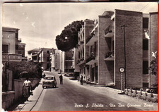 CARTOLINA  PORTO S. ELPIDIO B/N  VIAGGIATA 1956 VIA DON GIOVANNI BOSCO ANIMATA A comprar usado  Enviando para Brazil