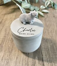 Small concrete personalised for sale  BECKENHAM