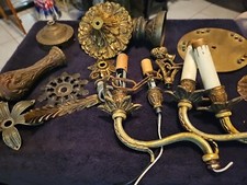 Lot ornate brass for sale  Ronkonkoma