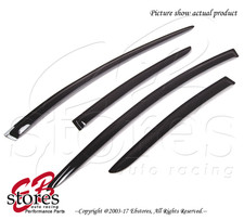 Viseiras de janela JDM pretas profundas montadas externamente para Toyota Prius C 2012-2015 4 peças comprar usado  Enviando para Brazil