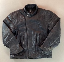 Vintage distressed leather for sale  ROYSTON