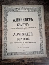 Spartito antico winkler usato  Pettinengo