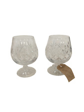 edinburgh crystal brandy glasses for sale  RUGBY