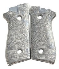 Cabo de calendário asteca prata Cachas Taurus Pt92 & Pt58 Hc Plus 20hx FEITO NO MÉXICO comprar usado  Enviando para Brazil