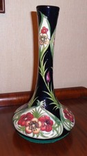 Moorcroft florian flame for sale  BISHOP'S STORTFORD