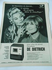 Advertising 1965 dietrich d'occasion  Expédié en Belgium
