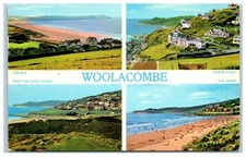 Postcard woolacombe devon for sale  TEWKESBURY