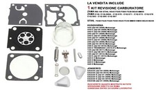 Kit revisione carburatore usato  Roma