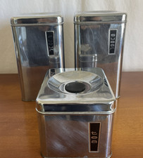 Chrome canister set for sale  Sahuarita