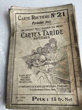 Carte routière taride d'occasion  Aubergenville