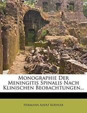 Koehler monographie der d'occasion  Expédié en Belgium