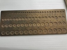 Brass watchmakers wheel for sale  LEVEN