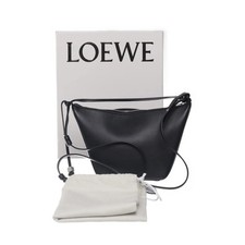 Loewe, torba na ramię, mini hamak, damska, skóra, czarna, 25, 10, 17 cm #yaV na sprzedaż  PL