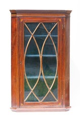 Antique mahogany glazed for sale  LEATHERHEAD
