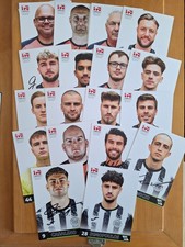 Autogrammkarten satz fußball gebraucht kaufen  Wehretal