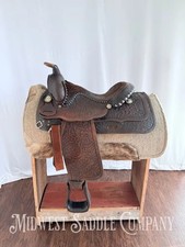 Western equitation saddle for sale  Foley