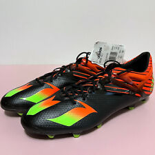 Chuteiras de futebol masculinas pretas Adidas Lionel Messi 15.1 FG tamanho EUA 12, usado comprar usado  Enviando para Brazil