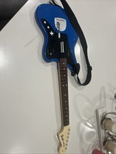 Usado, Guitarra Fender Jaguar sem fio azul PS4 Rock Band 4 Harmonix 051-064 comprar usado  Enviando para Brazil