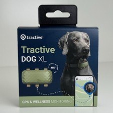 Tractive Dog XL rastreador GPS cães grandes verde monitor de localização e atividade NOVO! comprar usado  Enviando para Brazil