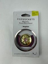 PopSockets MagSafe magnético telefone aderência redonda e suporte para iPhone - roxo e dourado comprar usado  Enviando para Brazil