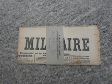 Journal militaire etiquette d'occasion  France