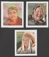 Canada 2025 ; Leaders ; set of 3 from Booklet (P) ;  MINT NH VF na sprzedaż  Wysyłka do Poland