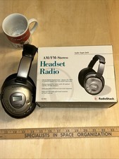 Radio Shack AM FM fone de ouvido digital rádio digital fone de ouvido supra-auricular COMO ESTÁ! comprar usado  Enviando para Brazil