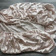 Lençol 100% seda amoreira berço ajustado rosa canção de ninar suave e macio respirável comprar usado  Enviando para Brazil
