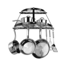 Range Kleen rack de panela de prateleira dupla, aço esmaltado preto, comporta 30 libras, CW6002 comprar usado  Enviando para Brazil