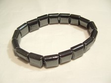 Hematite stretchy beaded for sale  ASHFORD