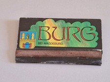 Streichholzheftchen burg magde gebraucht kaufen  Halstenbek