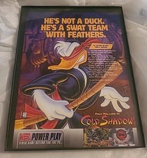 Maui Mallard In Cold Shadow Disney PC jogo impresso anúncio 1997 emoldurado 8,5x11  comprar usado Maui Mallard In Cold Shadow Disney PC jogo impresso anúncio 1997 emoldurado 8,5x11  comprar usado  Enviando para Brazil