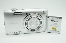 Cámara digital compacta Nikon COOLPIX S3600 plateada usada probada LEER descripción segunda mano  Embacar hacia Mexico