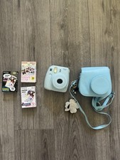 Câmera de Filme Instantânea Fujifilm Instax Mini 8 Azul com Filme e Estojo comprar usado  Enviando para Brazil