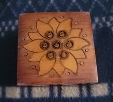 Vintage wooden trinket for sale  Amherst