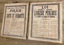 Ancienne rare affiche d'occasion  Magenta