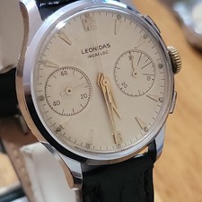 Vintage leonidas chronograph for sale  Quincy
