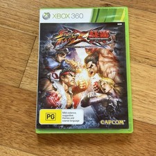 Street Fighter X Tekken Microsoft Xbox 360 com frete grátis manual PAL CAPCOM comprar usado  Enviando para Brazil