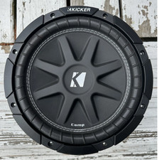 Subwoofer de áudio veicular Kicker 43C104 Comp 10" 500 Watt SVC 4-ohm comprar usado  Enviando para Brazil