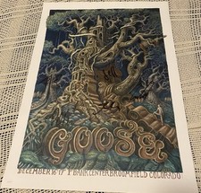 Pôster Goose 1STBank Center Broomfield CO. 2022 David Welker autografado em perfeito estado comprar usado  Enviando para Brazil