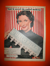 Publicite dunlopillo matelas d'occasion  Mazamet