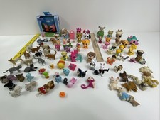 Lote misto de 90 mini e pequenas estatuetas Peppa Pig cães gatos pequena loja de animais Ty comprar usado  Enviando para Brazil