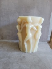 Usado, Vela figurativa INTIRA Candle Factory Lalique 'Bacchantes' 7,5" comprar usado  Enviando para Brazil