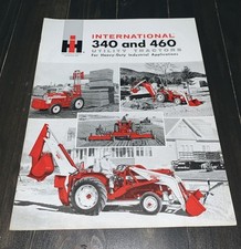 Folheto de vendas de tratores utilitários International Harvester 340 e 460 comprar usado  Enviando para Brazil