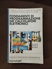Fondamenti programmazione dei usato  Venezia