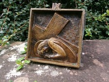 Ancienne plaque bronze d'occasion  France