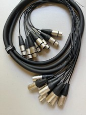 Cabo cobra 8 canais XLR macho para XLR fêmea, 10 pés comprar usado  Enviando para Brazil