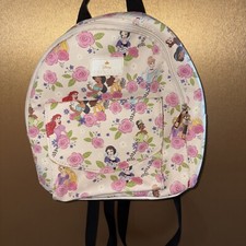 Mini Mochila Disney Princesa Estampa Floral Bioworld Nova comprar usado  Enviando para Brazil